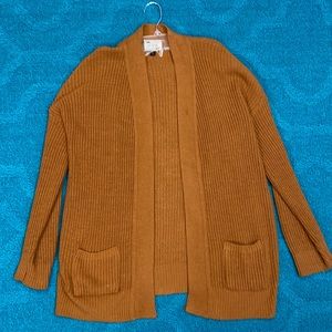 Say What Burnt Orange Cardigan